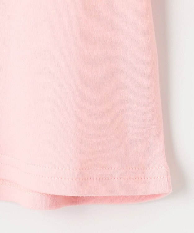 ANY KIDS 【すみっコぐらし】サガラ刺繍 長袖 Tシャツ ペールピンク×ねこ