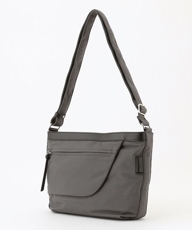 Y'SACCS コーデュロイライクナイロンショルダー グレー