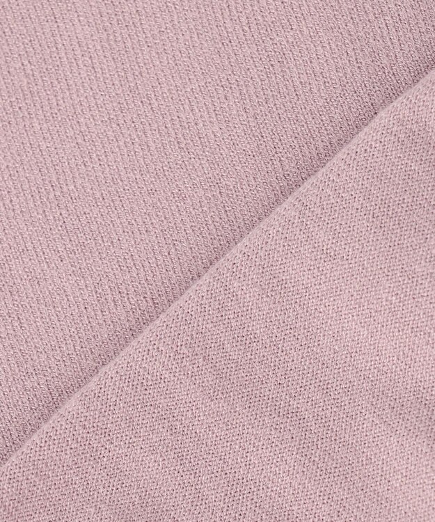 ANY SIS 【洗える】ボウタイ ニット ローズグレー