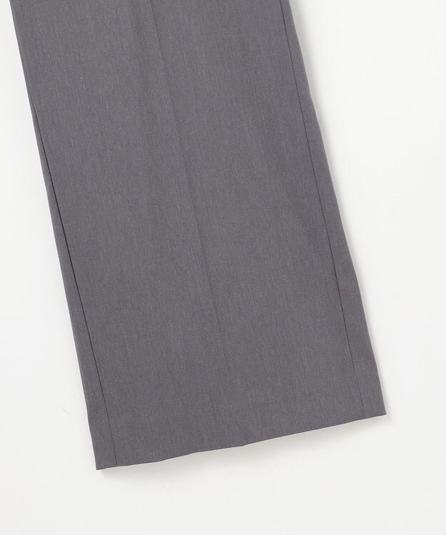 ANY SIS S エアリーストレッチ ワイドパンツ シャンブレーグレー