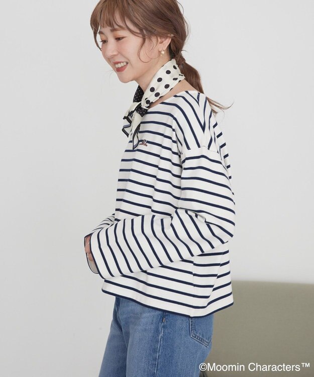 AMERICAN HOLIC Moomin ボーダートップス Ivory