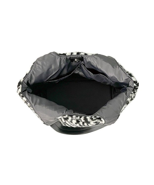 ROOTOTE 1335【肩掛け・A4サイズ収納】LT.デリ.ラウンド.ボア-A 01：ゼブラ