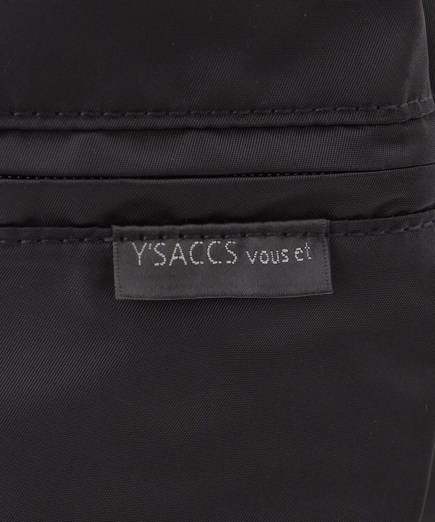 Y'SACCS 【Y’SACCS vous et】サイドジップデイパック ブラック