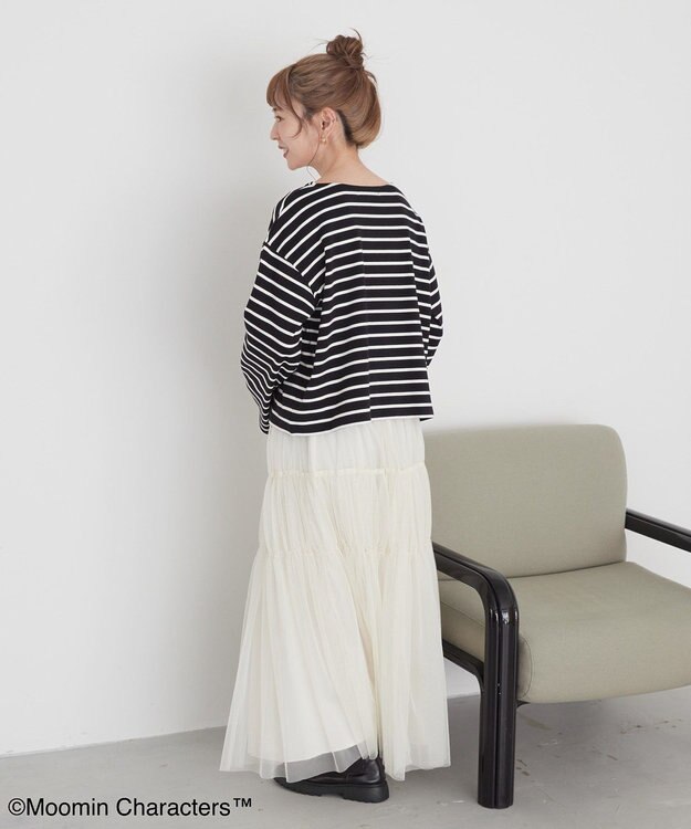 AMERICAN HOLIC Moomin ボーダートップス Black