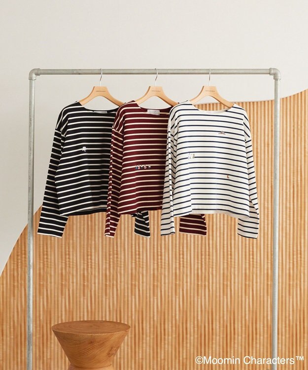 AMERICAN HOLIC Moomin ボーダートップス Ivory