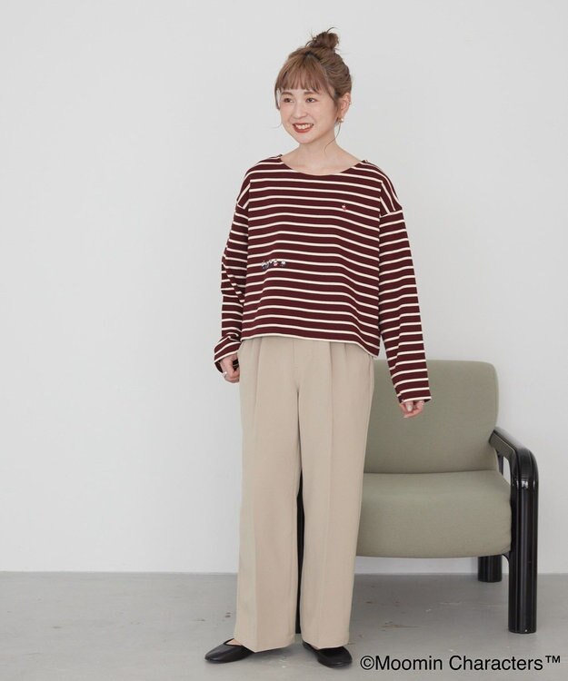 AMERICAN HOLIC Moomin ボーダートップス Bordeaux