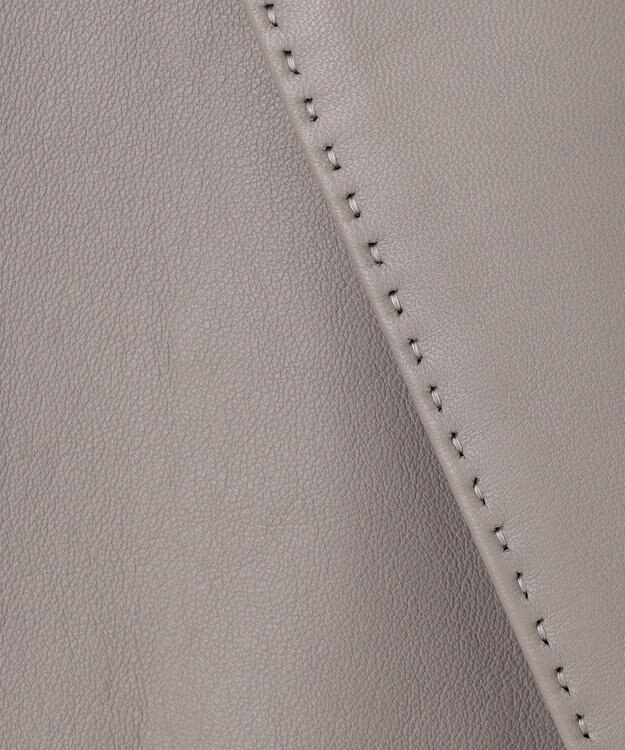 GOTAIRIKU 【24AW新作】シープレザー レザーテーラードジャケット ベージュ系