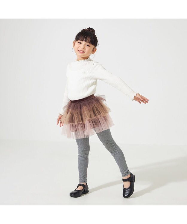 Chacott tutu skirt (kids) ダークブラウン