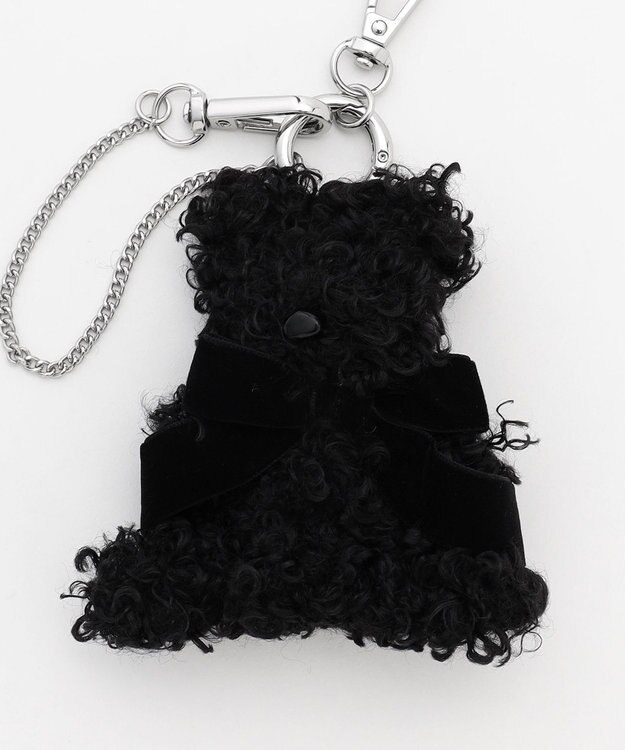 ICB LONDON テディベアチャーム ブラック系