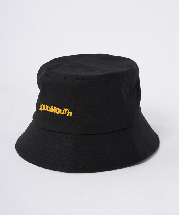 FILA GOLF／marie claire 【LOUDMOUTH】ベーシックバケットハット Black