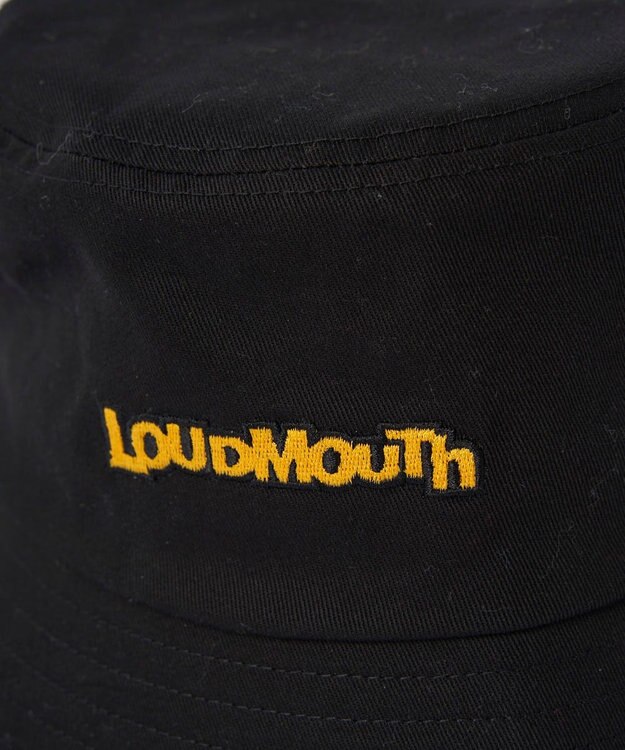 FILA GOLF／marie claire 【LOUDMOUTH】ベーシックバケットハット Black