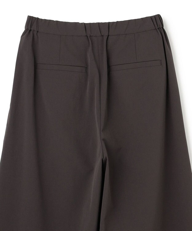 uncrave クールタッチカラータイプライター ワイドパンツ ダークブラウン