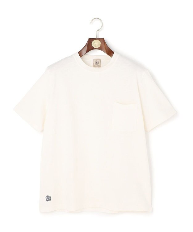 J.PRESS MEN オーバーダイクルーネック Ｔシャツ ホワイト系