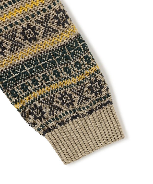 J.PRESS MEN 【J.PRESS &】サマーフェアアイル カーディガン ベージュ系9