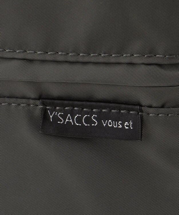 Y'SACCS 【Y’SACCS vous et】サイドジップデイパック ダークグレー