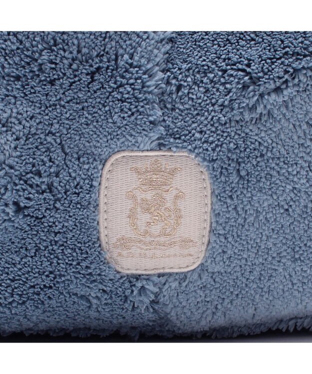 A.D.M.J. 【もこもこ】オスカー/コード刺しゅうキューブトート25cm(Dカン＋) BOSCO BLU