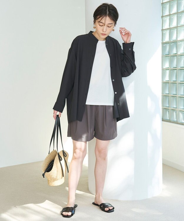 UNFILO ラッシュガード オーバーシャツ ブラック