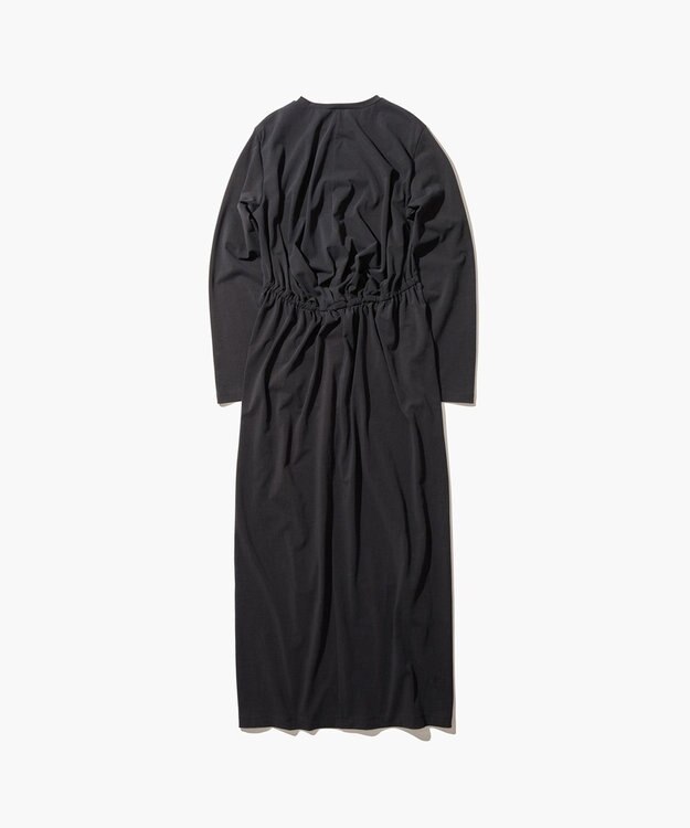 ATON FRESCA PLATE NUBUCK | クルーネックドレス CHARCOAL GRAY