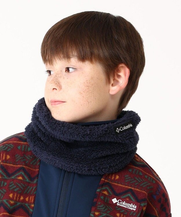 Columbia Columbia/ ポップルポイントユースネックゲイター /コロンビア Collegiate Navy
