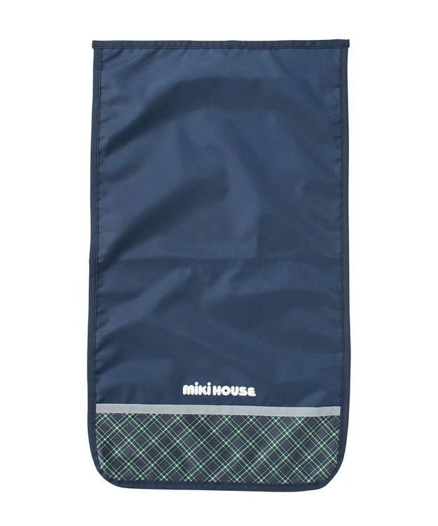 MIKI HOUSE HOT BISCUITS 【ミキハウス】 フラップカバー 紺