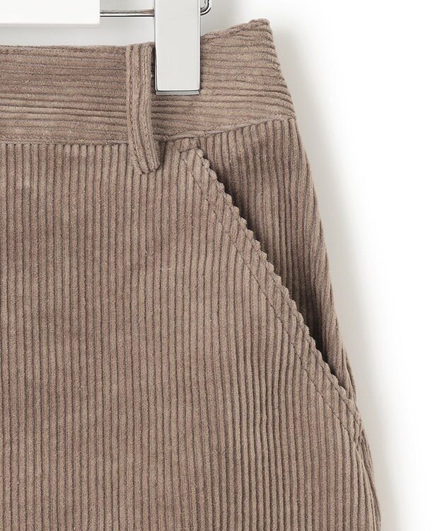 J.PRESS YORK STREET 【WOMEN】コーデュロイスカート ブラウン系