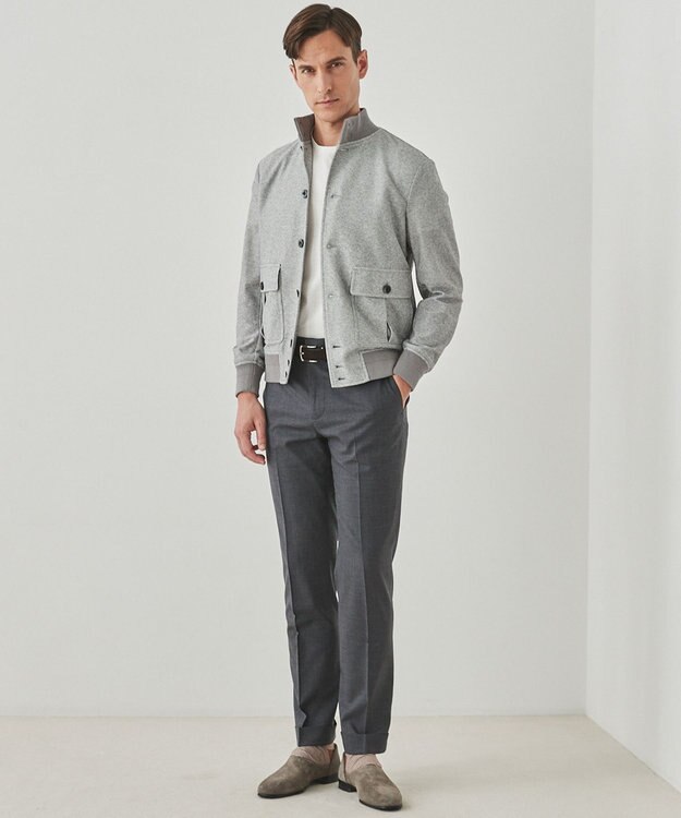 GOTAIRIKU 仕事で着られるTシャツ【サラサラ/よれにくい/透けにくい】キレイめ 鹿の子 ビズTシャツ ホワイト系