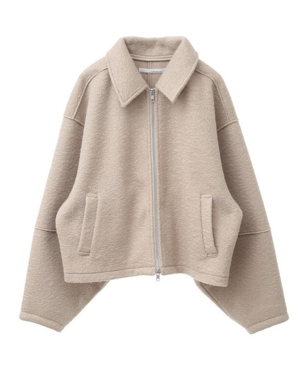 Green Parks ・ＥＬＥＮＣＡＲＥ　ＤＵＥ　ブークレＷ－ＺＩＰブルゾ Beige