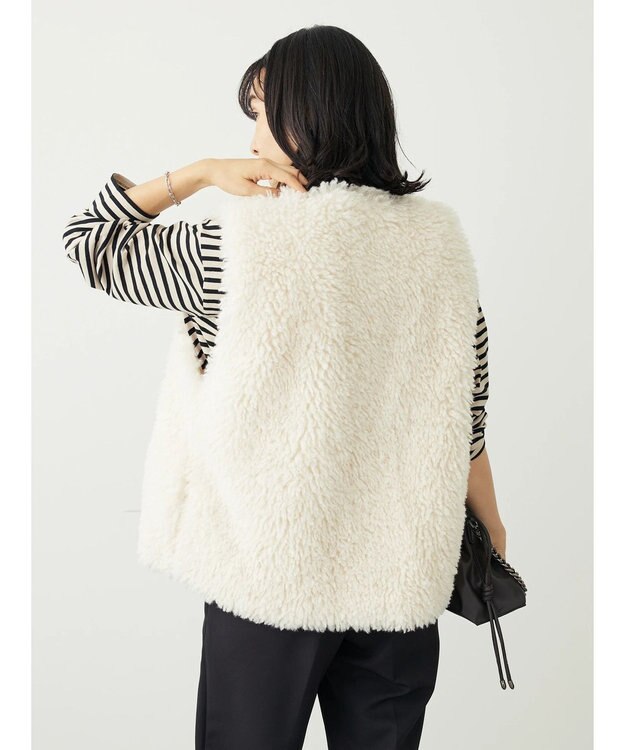 Green Parks ・ＥＬＥＮＣＡＲＥ　ＤＵＥ　シープファーベスト Ivory