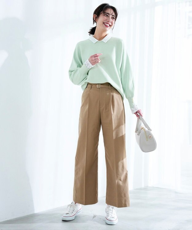 ANY SIS レース シャツ オフ