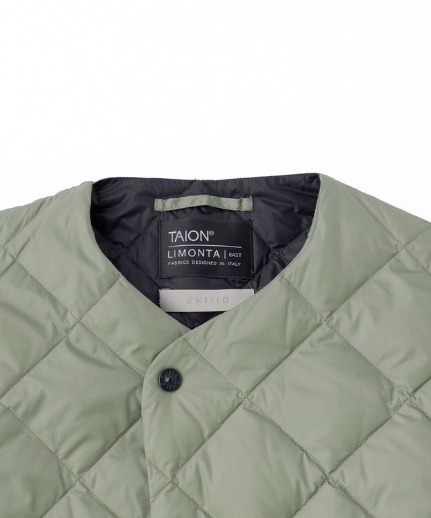 UNFILO 【MEN】UNFILO × TAION キルティングブルゾン オリーブ系