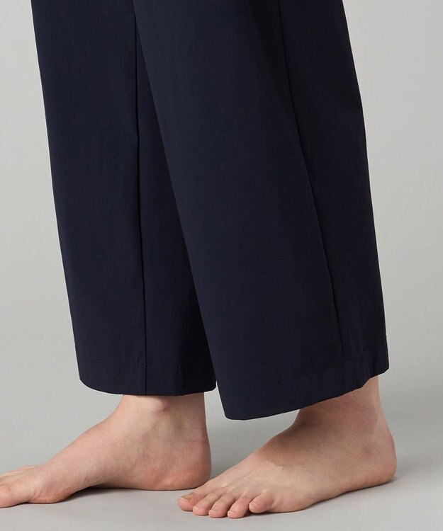 Chacott Chacott BALANCE UVケアタフタワイドパンツ ネイビー