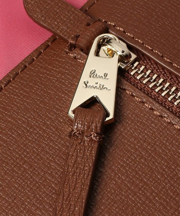 Paul Smith モダンナイロン ショルダーバッグ ピンク