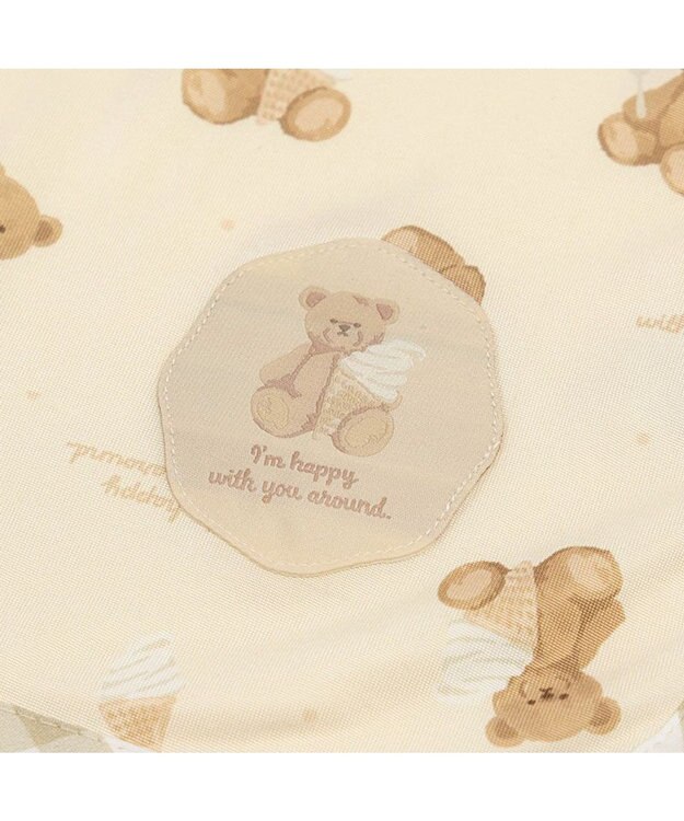 PET PARADISE ペットパラダイス くまちゃん クール ブランケット 《アイス柄》 ベージュ