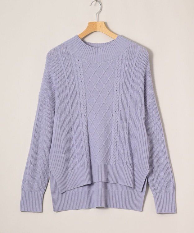 ONWARD Reuse Park 【any SiS】ニット秋冬 パープル