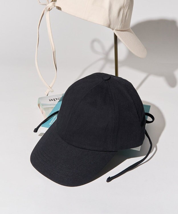 AMERICAN HOLIC バックリボンキャップ Black