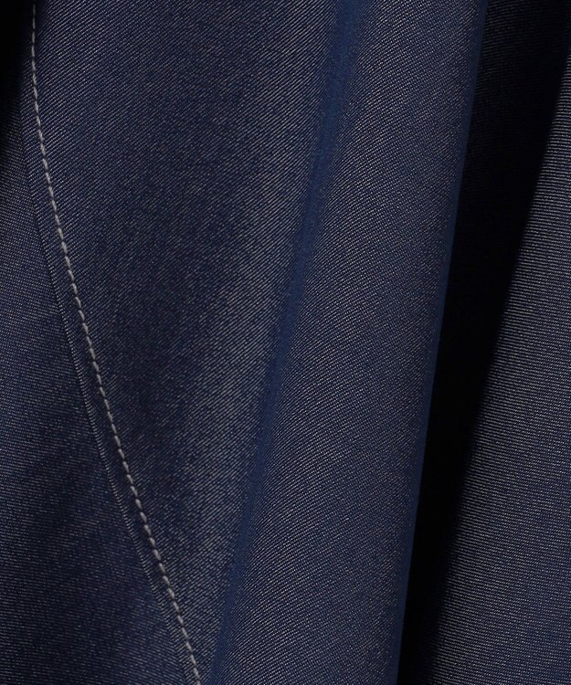 ANY SIS S 【洗える】デニムライクエスカルゴ スカート シャンブレー