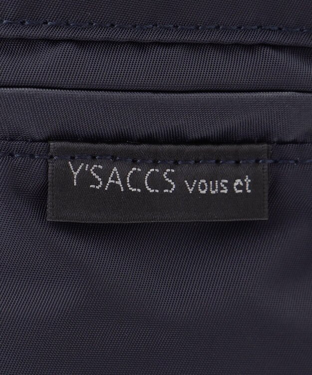 Y'SACCS 【Y’SACCS vous et】サイドジップデイパック ネイビー