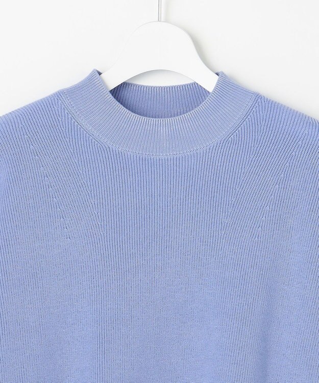 ANY SIS S ラインポイント ニット ライトブルー