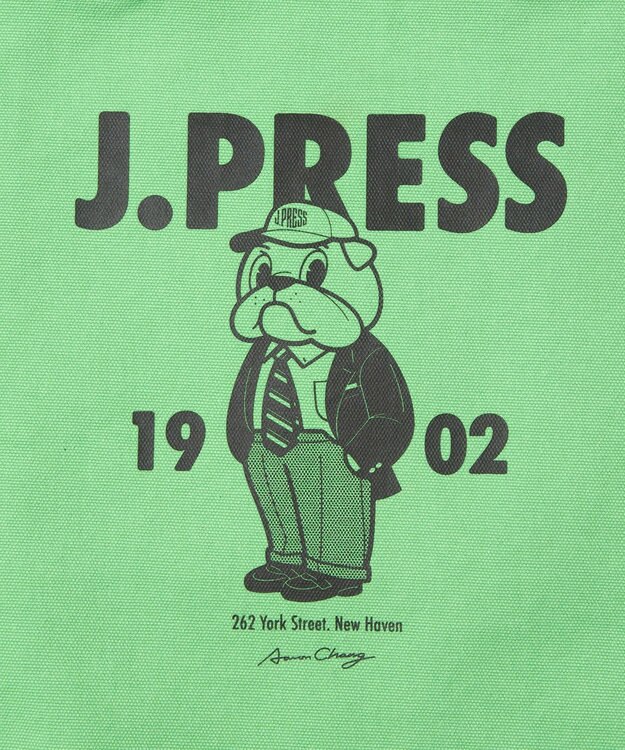 J.PRESS MEN 【AaronChang】【UNISEX】トートバッグ グリーン系