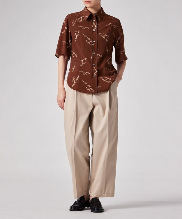 Paul Smith Love 半袖シャツ バーガンディー