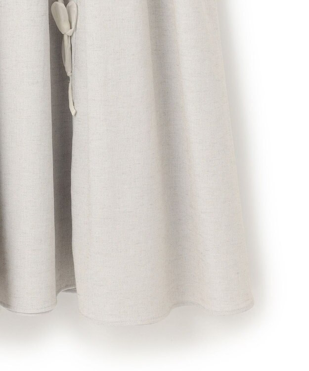 TOCCA 【洗える】TULIP FLUFF ドレス ライトグレー系