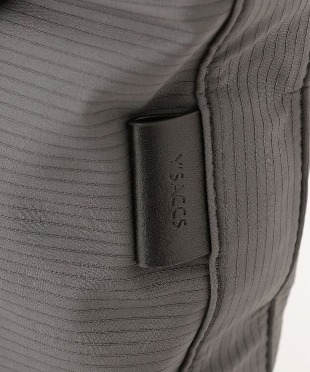 Y'SACCS コーデュロイライクナイロンショルダー グレー