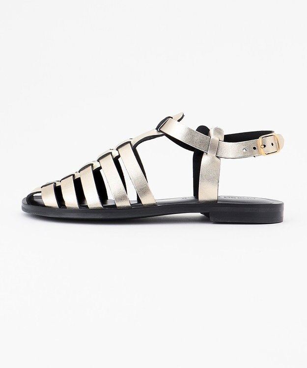 自由区 【CORSO ROMA】グルカ サンダル ゴールド系