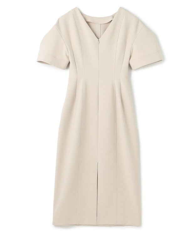 uncrave プルーフダブルクロス ワンピース グレージュ