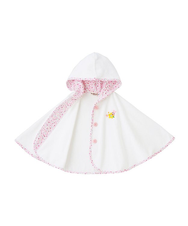 MIKI HOUSE HOT BISCUITS ポンチョギフトセット【BOX付き】 ピンク