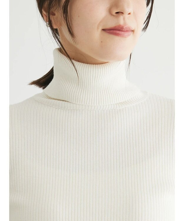 Green Parks もちやわ　タートルプルオーバー Off White