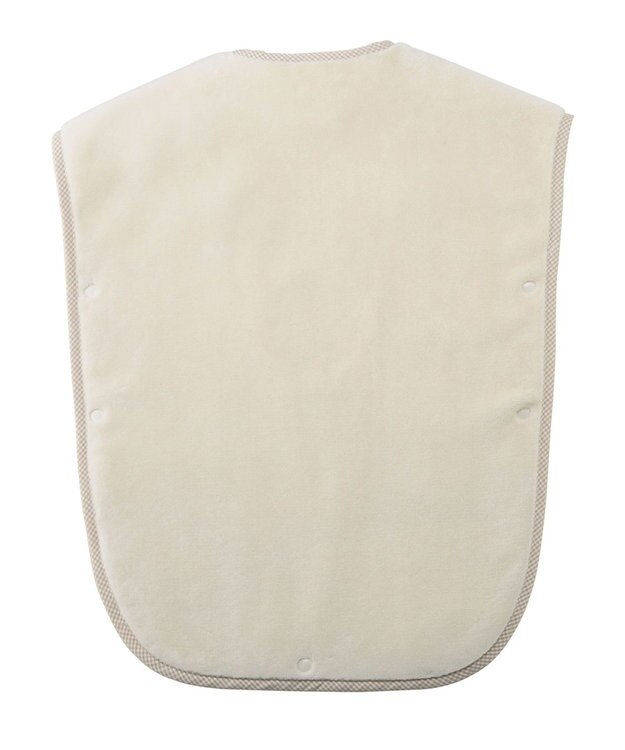 MIKI HOUSE HOT BISCUITS 顔ドン コットンスリーパー アイボリー