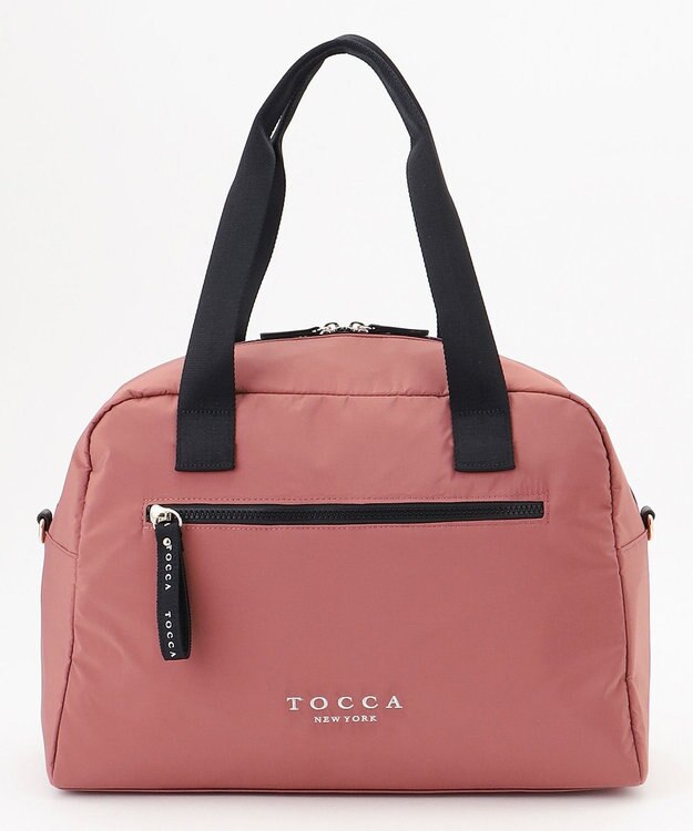 TOCCA 【WEB＆一部店舗限定】【A4サイズ対応】CAROVANA BOSTON ボストンバッグ ピンク系