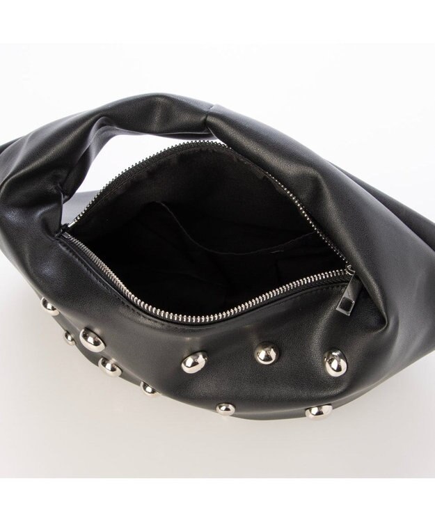 UNBILLION カシュカシュ cachecache / スタッズワンハンドルバッグ ブラック