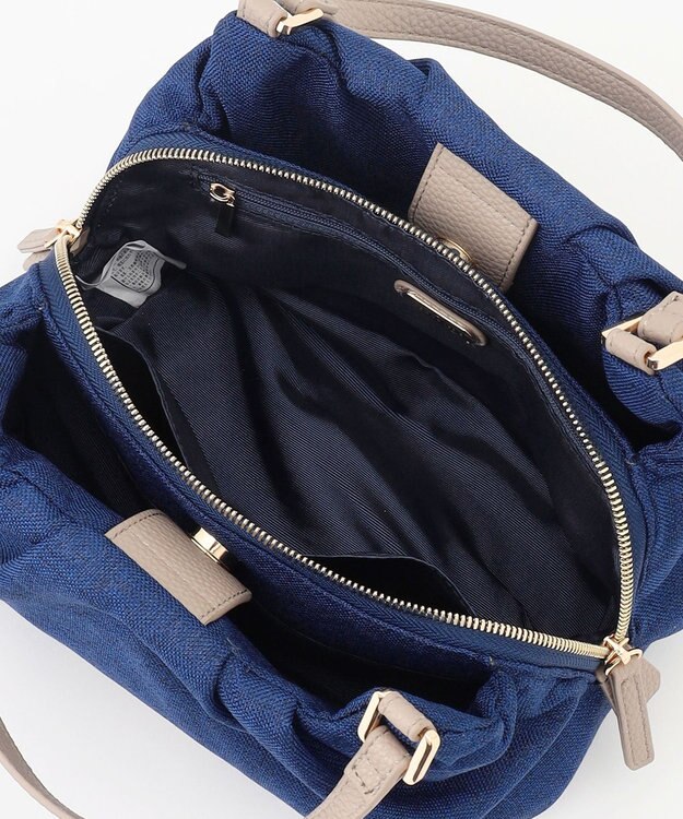 LA BAGAGERIE ナチュラルタックトート　mini ネイビー